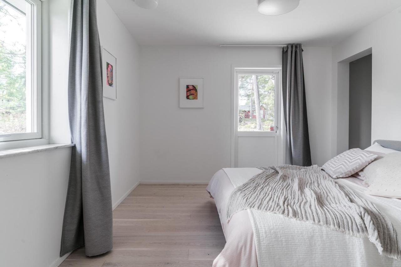Elegant Home With Stunning Sea View And Garden Stockholm Buitenkant foto